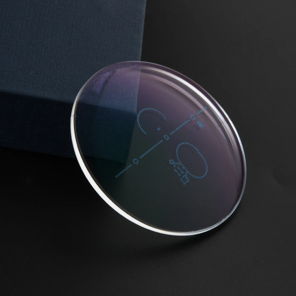 Danyang Suppliers  1.60 1.61 RX Free Form Progressive Multifocal HMC clear Resin Lens aspheric Anti-Reflective optic Lenses