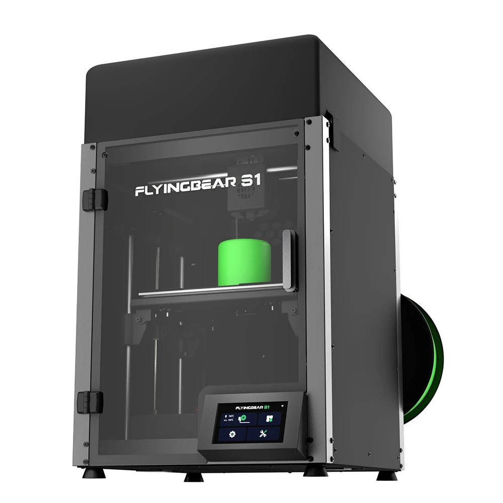 3D принтер FLYINGBEAR S1 с автоматическим выравниванием 500 мм/с высокая точность ± 0 1 мм размер печати 200*200*250 комплект из цельноалюминия