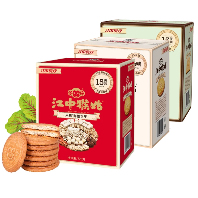 Wholesale Chinese Treatment of stomach problems healthy shortbread soda biscuits with potency 720g family share pack