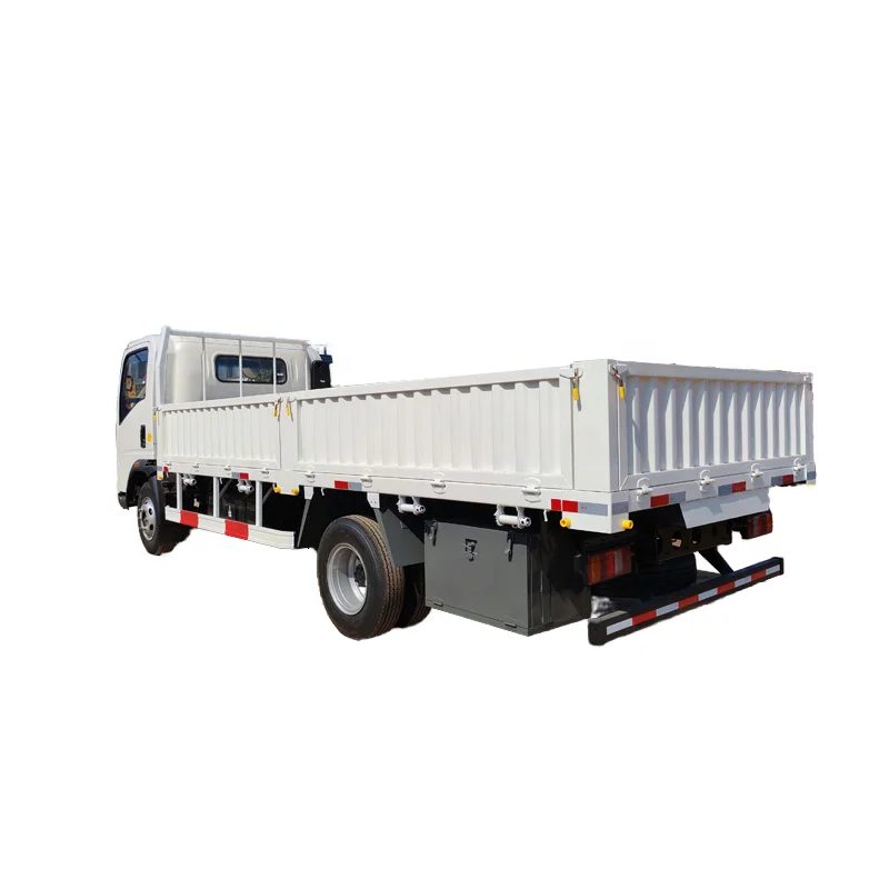 Sinotruk Howo 160hp 5T-10T Cargo Trucks 6 Tires Side Wall lorry trucks for Transportation