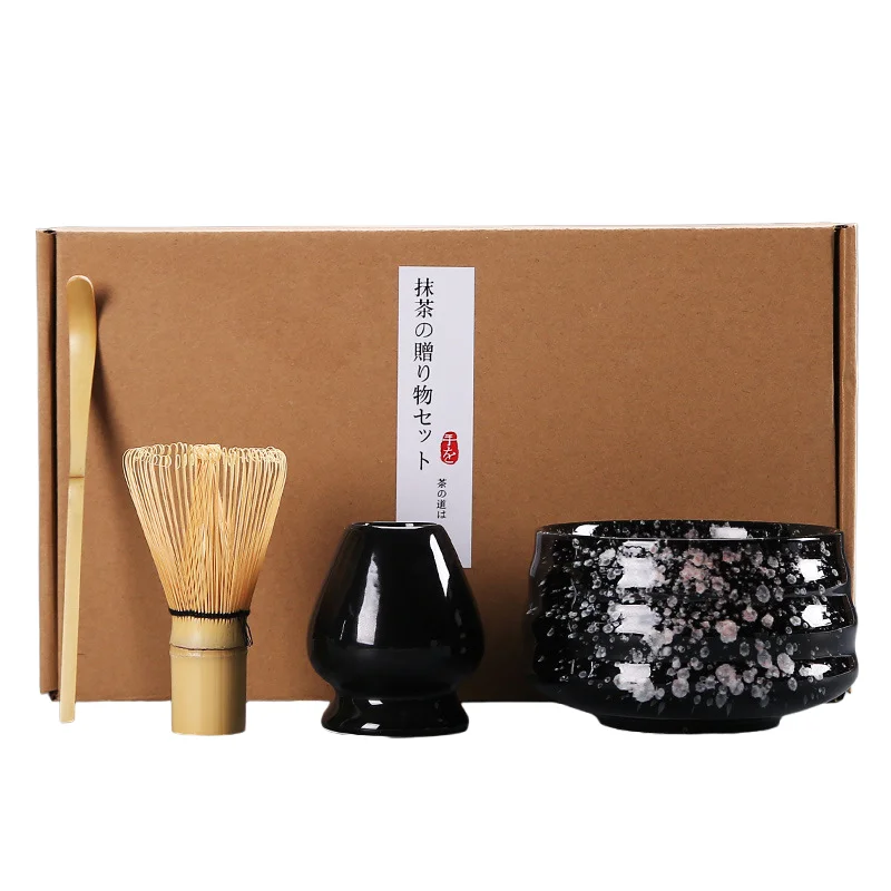 Бесплатный образец бамбукового чайного набора маття церемониального класса набор для заварки ложка чашка