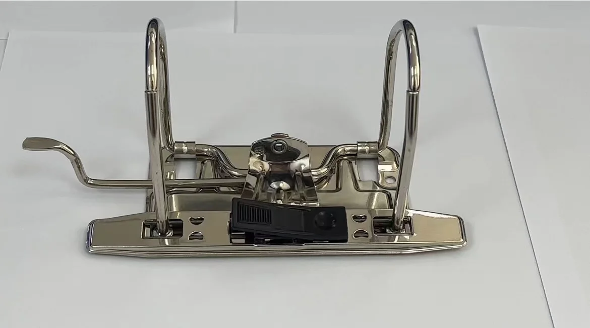 Foshan Factory Custom Suppliers Folder Metal A4 3 Inch Rings Office Cardboard Binder Lever Arch Files Clip Mechanism With Logo