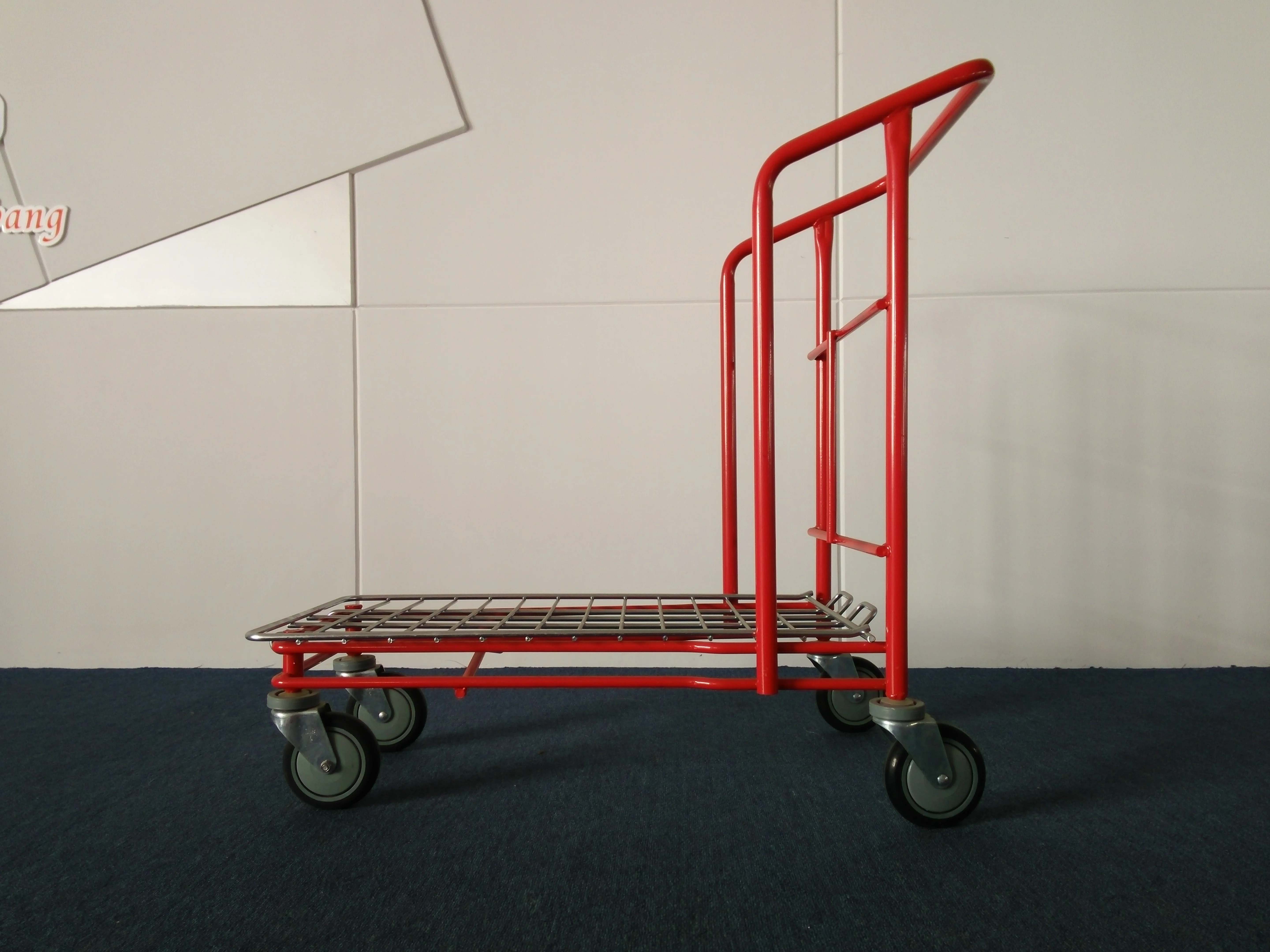 SXE-2 heavy duty cargo pallet transport movable warehouse trolley