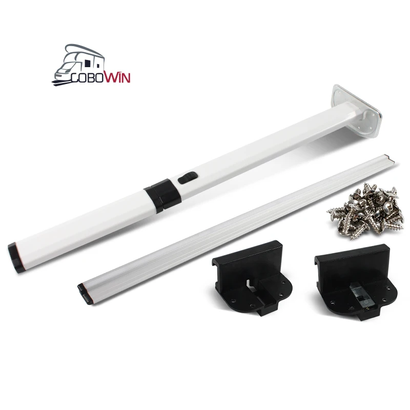 Adjustable Selling Silver Movable Aluminum Alloy ABS Motorhome Caravan RV Trailer Folding Table Leg