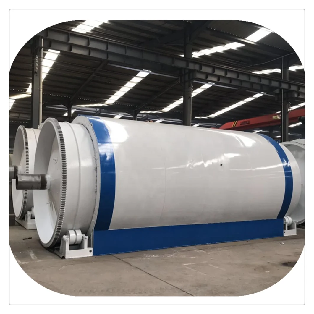 Environmental Waste Plastic Pyrolysis Reactor/Tire Pyrolysis Machine To Diesel