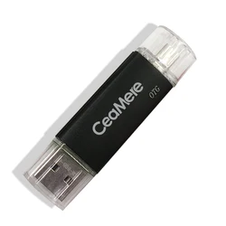 Высокоскоростной OTG USB флэш-накопитель 128 ГБ 8 ГБ 16 ГБ 32 ГБ 64 ГБ флэш-накопитель для смартфона пользовательский OTG USB флэш-накопитель