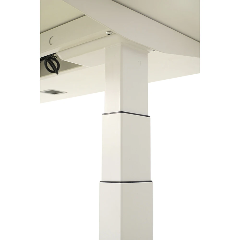 2022 China manufacturer modern ergonomic adjustable workstation electric lifting standing desk wooden computer laptop table