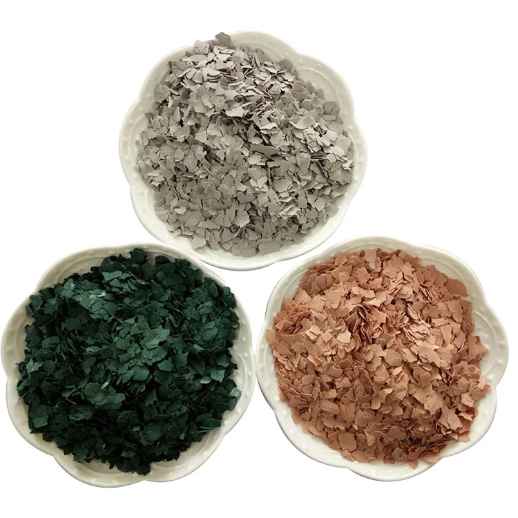 Epoxy Floor Exterior Wall Decoration Color Composite Rock Sheet