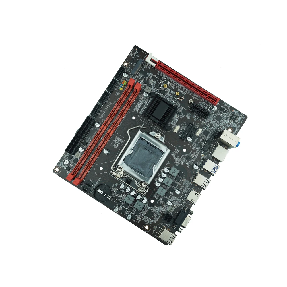 H610 материнская плата LGA1700 сокет i3/i5/i7 серии CPU DDR3 SDRAM аудио на борту для рабочего стола