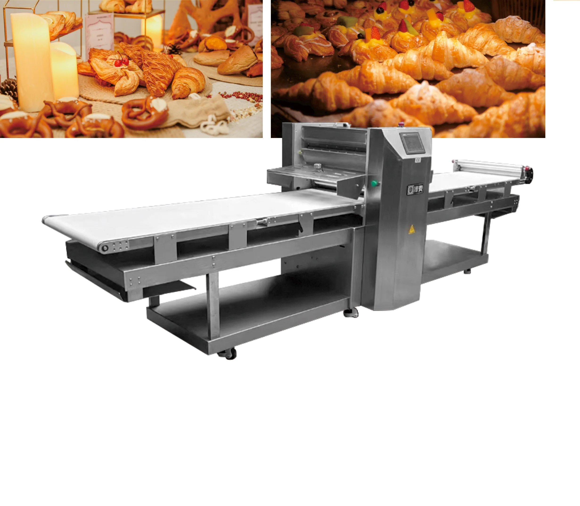 Commercial High Quality Samosa Horizontal Vertical Stand Floor Type Crispy Pastry Dough Sheeter Machine