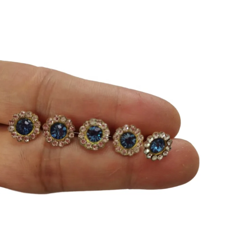 hot sale best quality claw garment accessories crystal and Rhinestone sew on Stone with brass cup