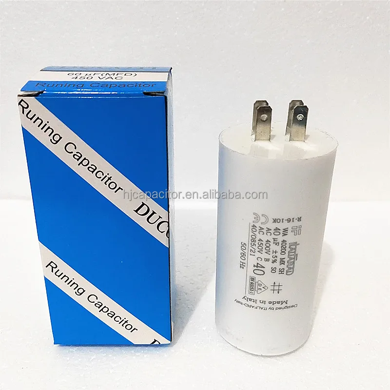 capacitor cbb60/capacitor 50uf/capacitor for fan