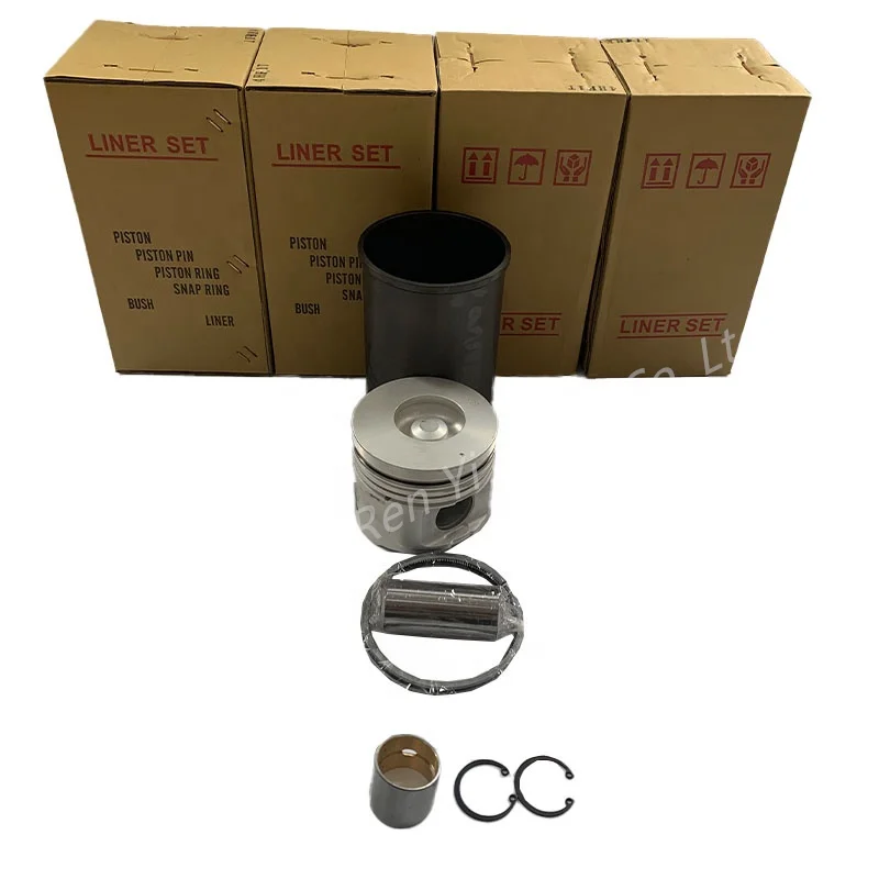 4HF1 engine liner kits 4HF1 cylinder liner piston for ISUZU