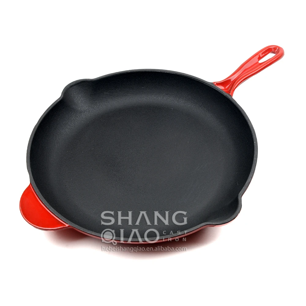 6 piece custom color cookware set cast iron casserole dutch oven Enamel Cast Iron Cookware Set