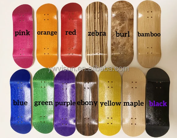Fingerboard Toys  Professional 5 Ply Wood Maple Custom Skate Finger skateboards & bikes Board Mini Finger Skateboard