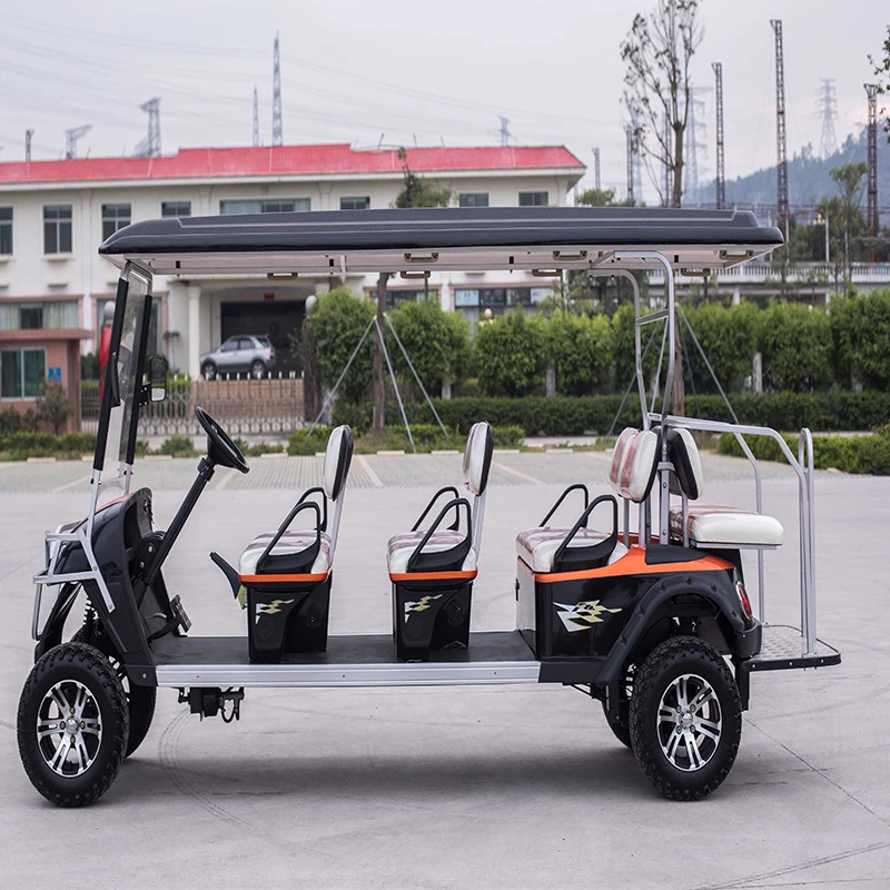 Custom Vehicles Strong Drive sightseeing Cart 8 Seats  Electric Golf Cart