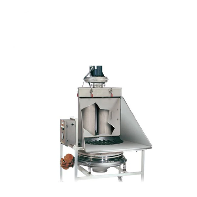 Automatic ton bag discharge station bulk big bag unloading station