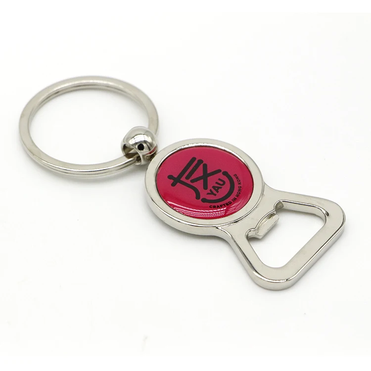 Металлический эмалированный брелок