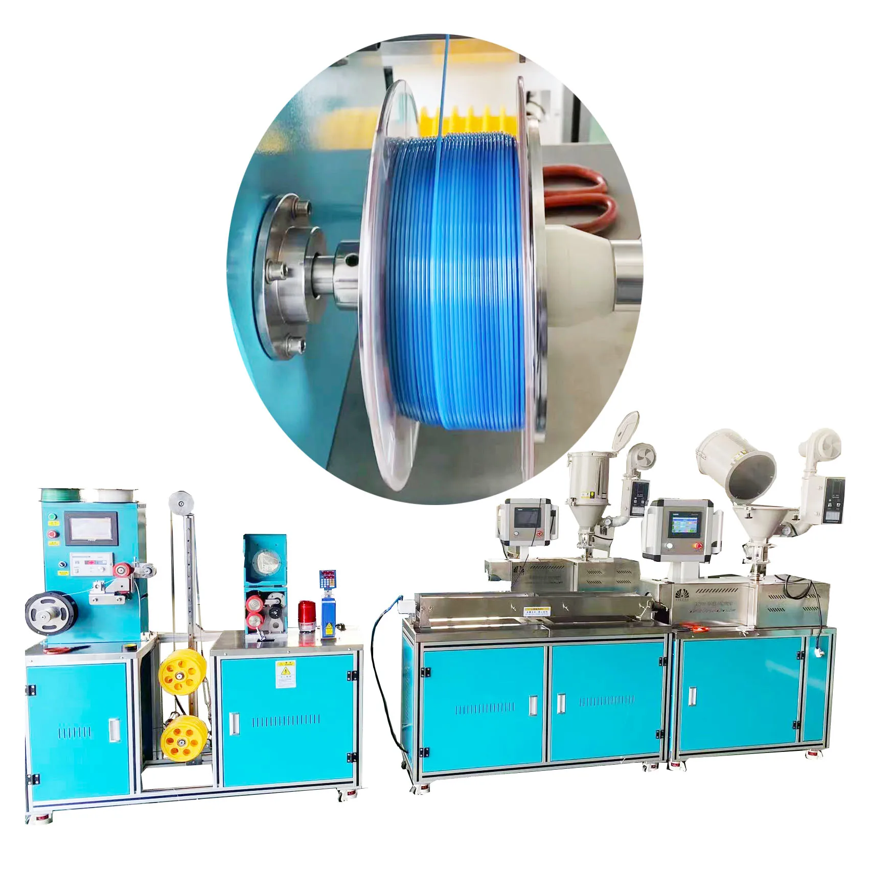 Design idea 3D filament making extruder machine