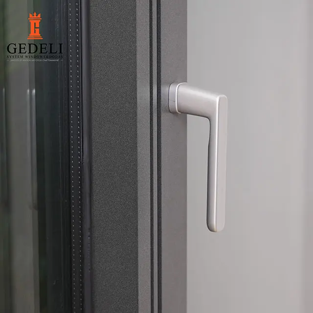 High-End Thermal Break Aluminium Windows and Doors Manufactur Aluminum Alloy Door and Aluminum Windows System Casement Window