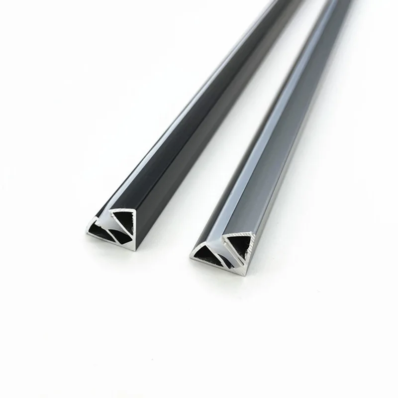 45 degree linear light oblique under cabinet led light embedded led light with wine display cabinet lamp