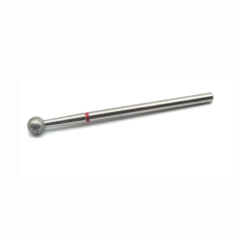 Lucida 4.0mm Ball Diamond Bit high Quality Diamond Drill Bits Popular Using Tungsten Diamond Manicure Nail Drill Bit ball shape
