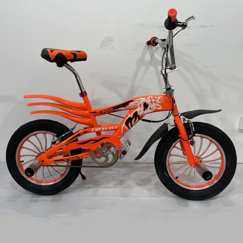 Wholesale New 16-Inch Kids Bikes Boys Girls Bicycle for 3-12 Years Old Children Steel Fork Ordinary Pedal Disc Brake System