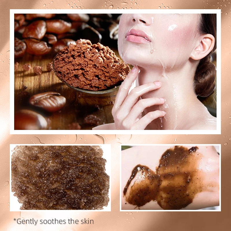 ODM/OEM Free Sample ISO GMP CE MSDS Certificate Factory Price Face Care Anti-cellulite Vegan Arabica Coffee Scrub