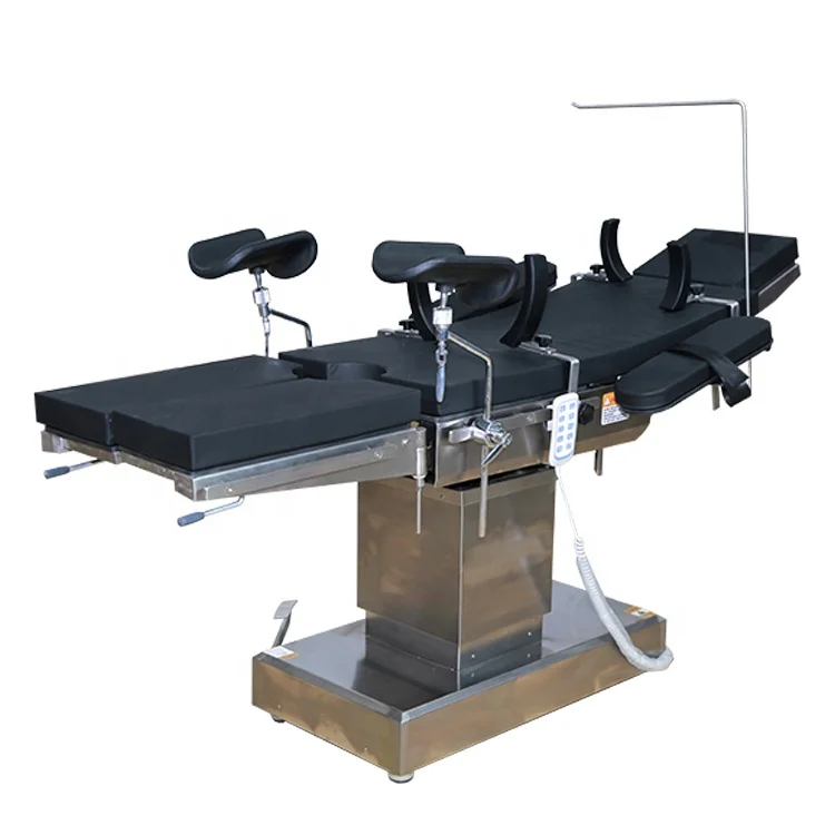 YSOT-YT5D Good quality stainless steel 304# electric  operating room use operation table surgical operating table