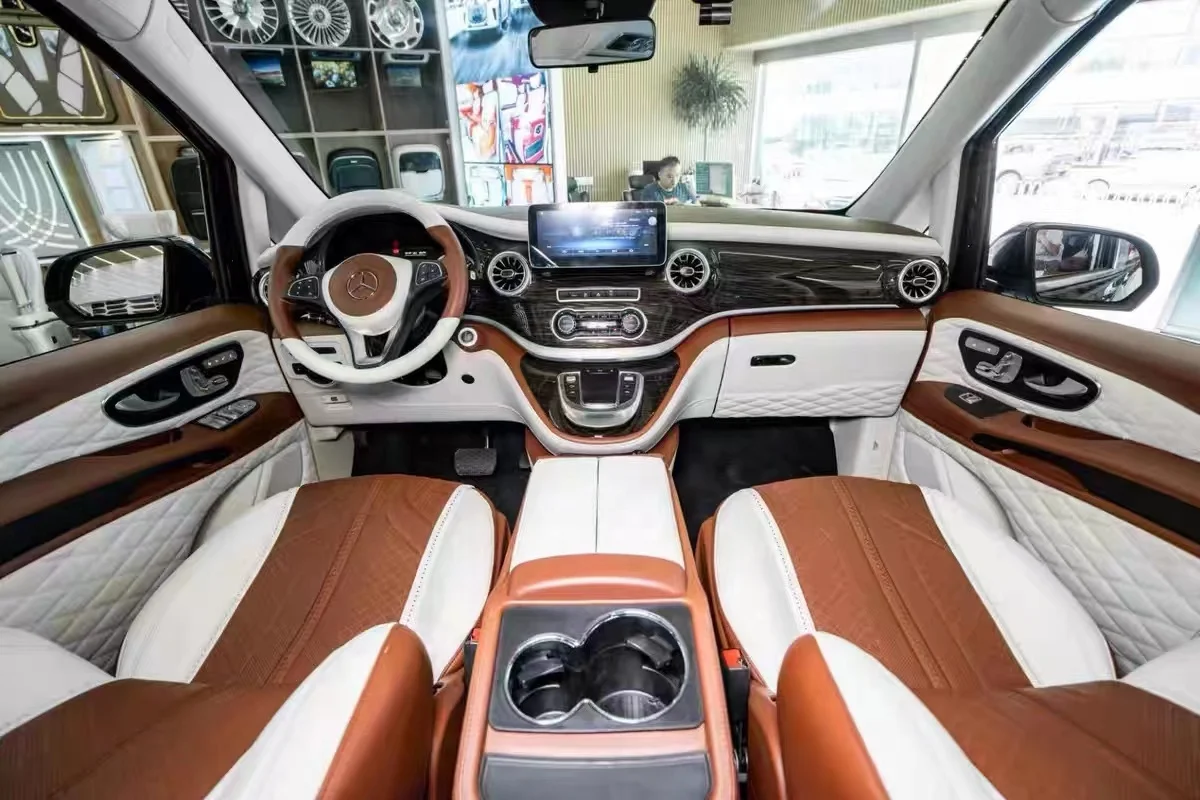 V260 V250 vito Auto Dashboard For W447 / VITO /METRIS For Mercedes-Benz Vito W447 dashboard modified to Maybach V-class V260