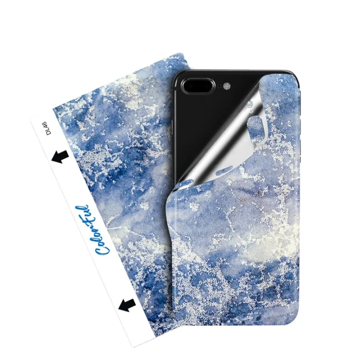 Top quality silicone skins for phones phone leather back skin card skin decorative for phone case