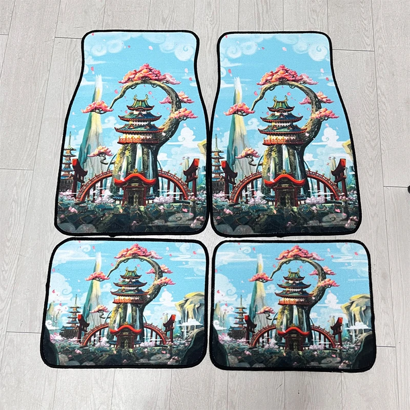 custom china auto car mats anti slip fit car floor mat universal car floor mats