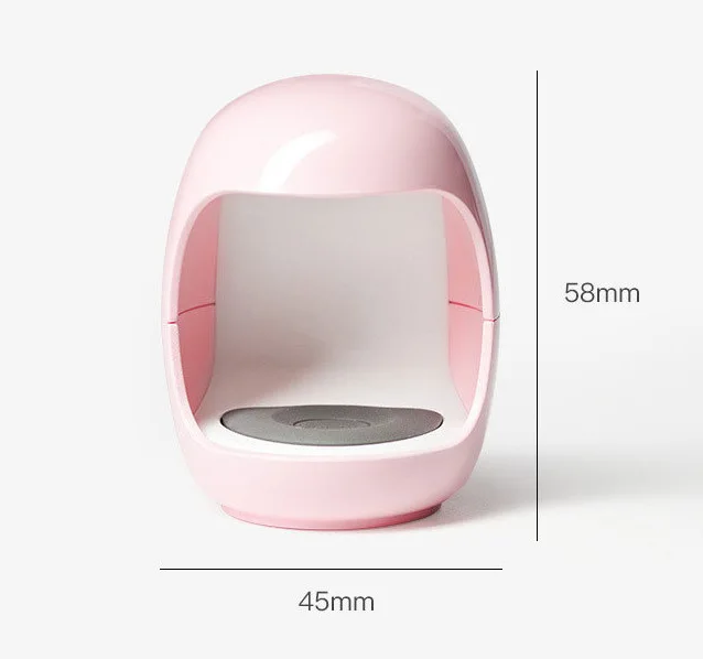 Uv Mini Lamp Nail Drying Lamp LED&UV Manicure Machine Mini Egg Shape Design 6W 30S Fast Drying Curing Light for Gel Polish