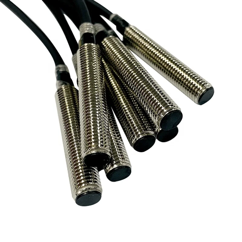 Micro Inductive Sensors 2mm Detect Distance NPN PNP NO NC Type Inductive Proximity Sensor M8