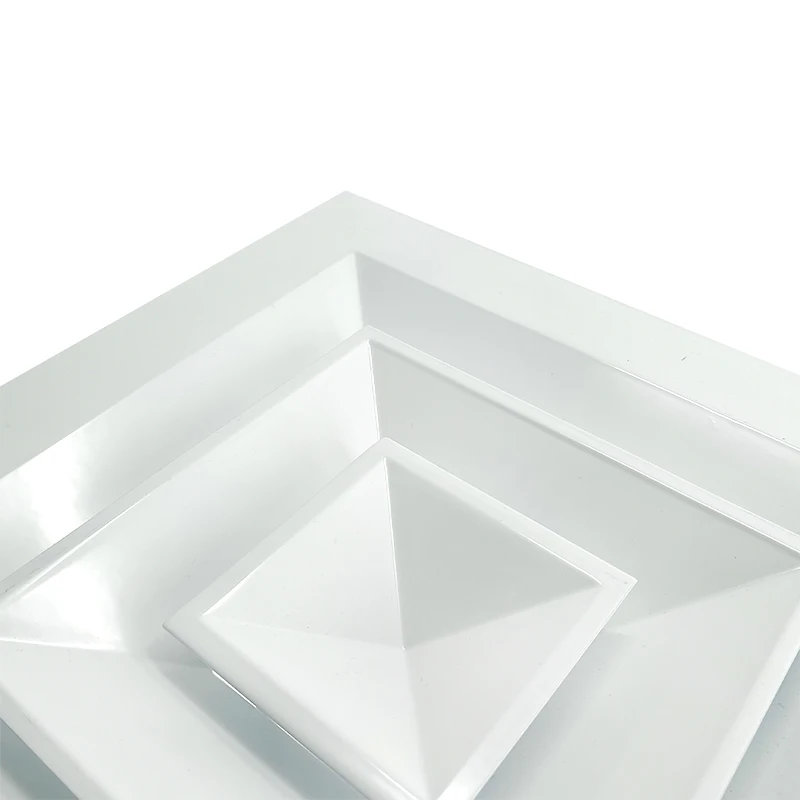 Hvac Ventilation Square Tandem Diffuser Fanshun Ceiling Wall Aluminium Grille Louver 150X200 China Manufacturer Wholesale Oem