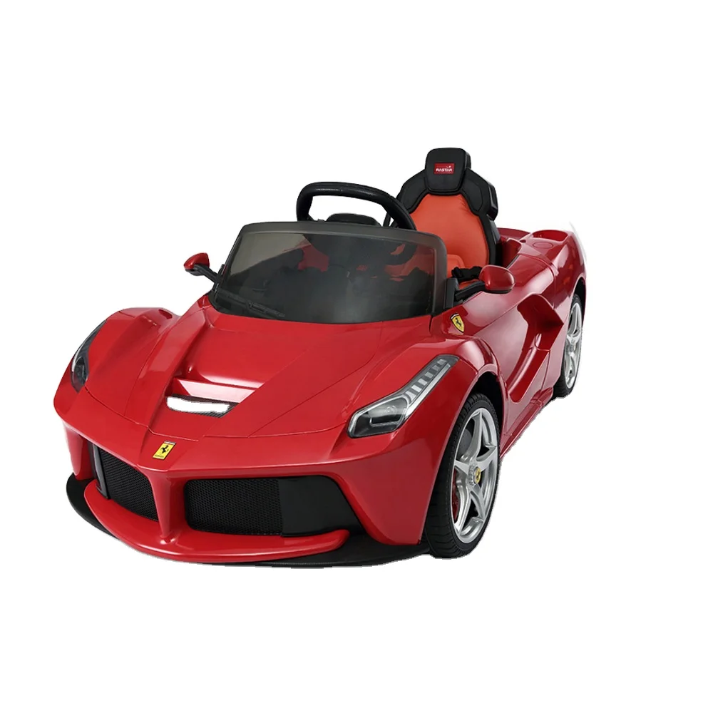 Fashion newest branded toy cars, with double door open, best selling ride on cars with music leather seat WD82700