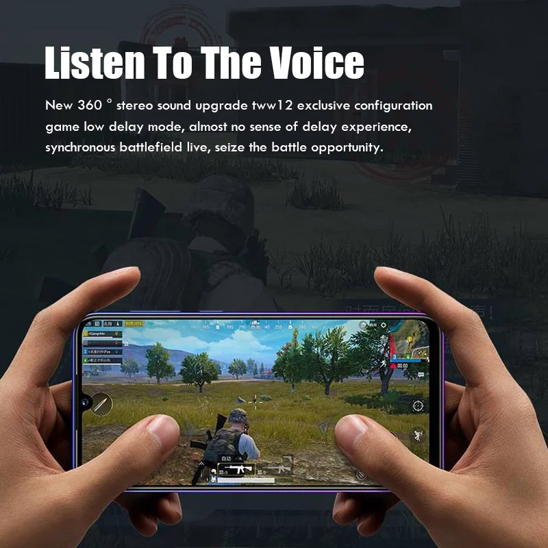 Dongguan gaming headset OEM IP68 P30 noise cancelling wireless game headset for PUBG Mobile phone