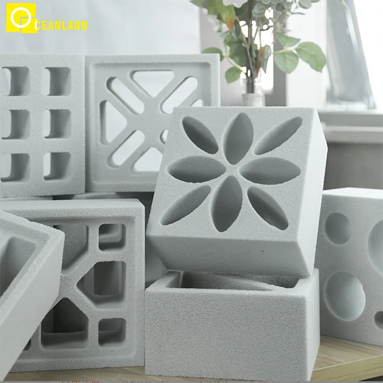china fashion building material home wall clay decorative hollow brick