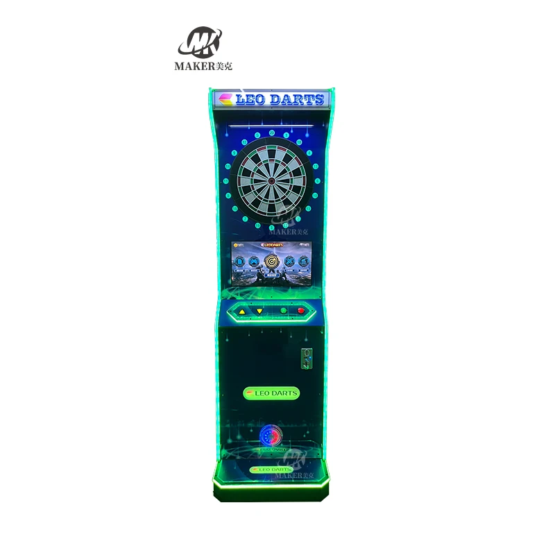High Quality Coin Operated Arcade Darts Board Indoor Electronic Entertainment Machine High Performance Darts Game
