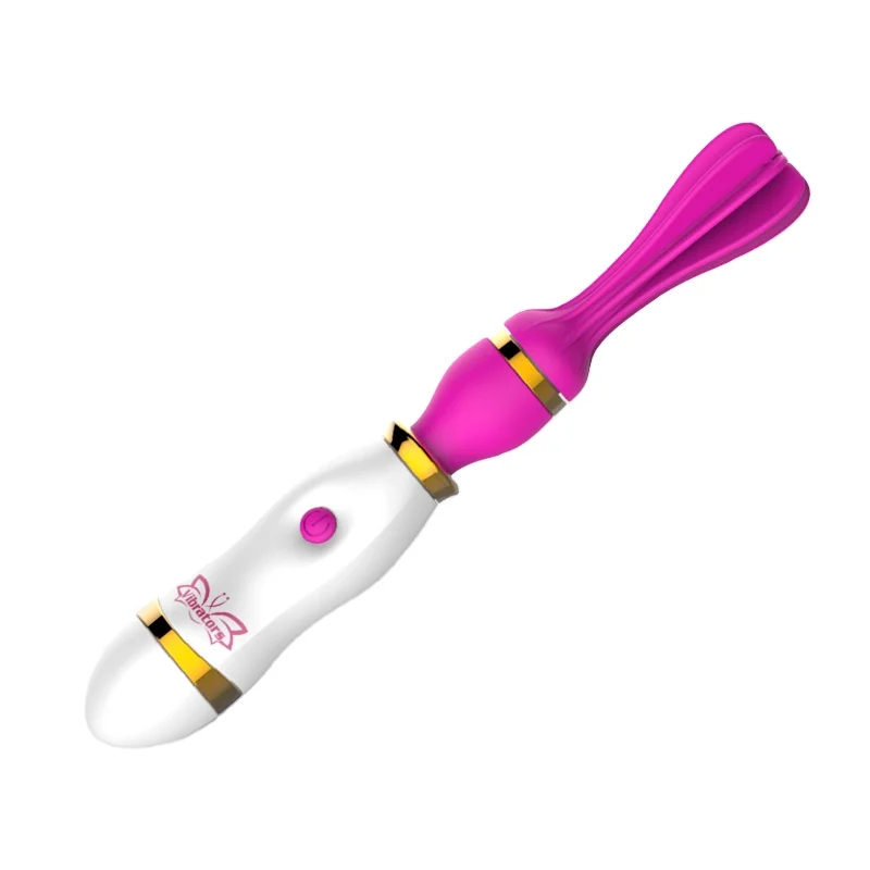 New design silicon woman adult product rotation tease dildo vibration female clitoris massage vagina stimulation sex toys