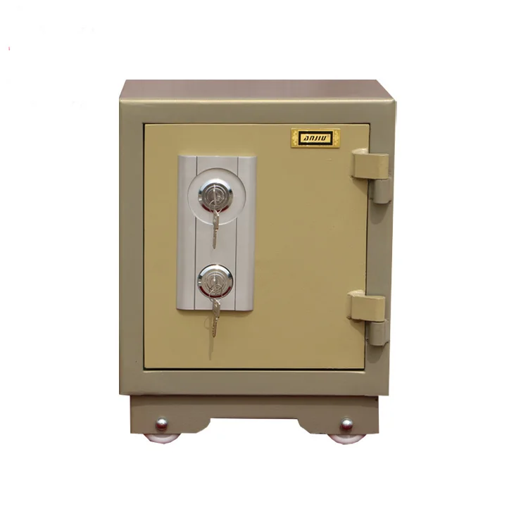 
 Новый надежный металлический противопожарный Сейф uchida с двумя ключами  