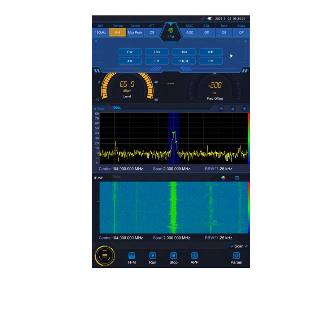 China Ceyear 3943B-S Frequency Range  9kHz to 8GHz 3-channel multimode Monitoring Receiver laboratory equip