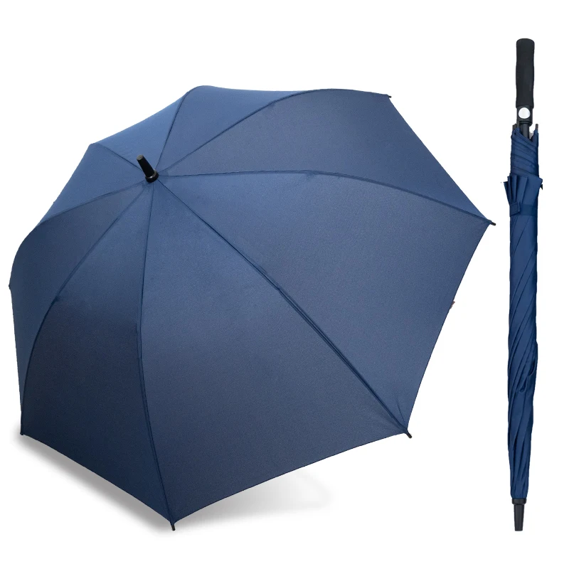 Suppliers manufacturer wholesale windproof golf umbrella custom with logo print promotional business umbrella for outdoor travel