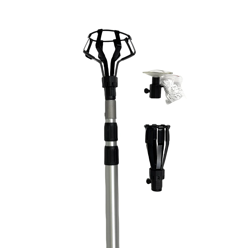 12FT Extension Pole Light Bulb Changer for High Ceilings Telescoping