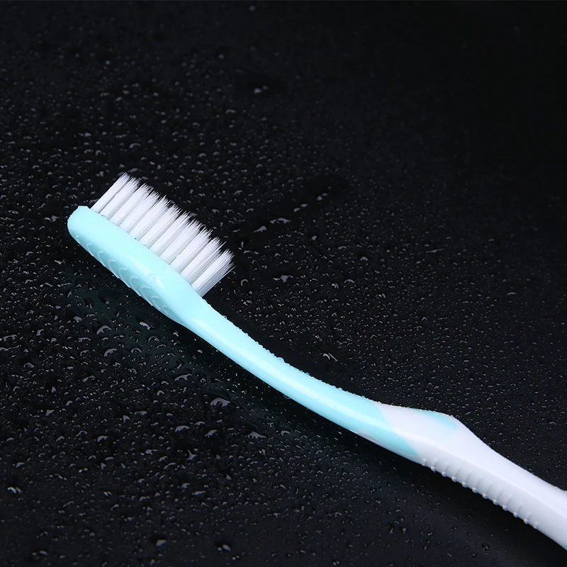 10pcs soft  bristle household  travel adult  plastic toothbrush OEM