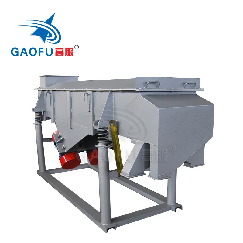 Gaofu high output high efficiency vibration sifter linear vibrating sieve for iron powder screening