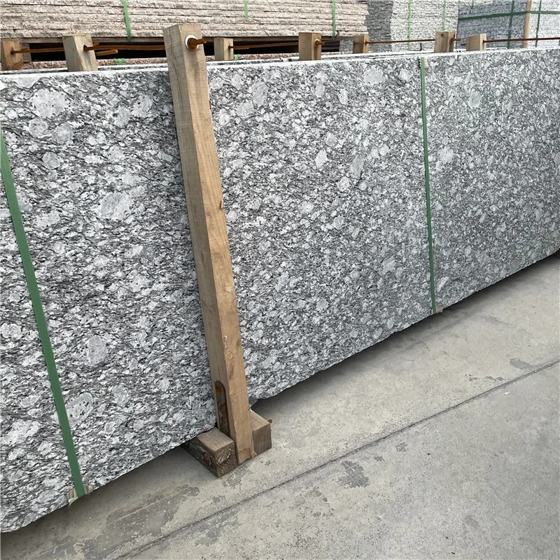 Professional China Modern Polished Sea Wave White Granite Marble 1-Year Warranty for Floor Usage Graphic Design Solution