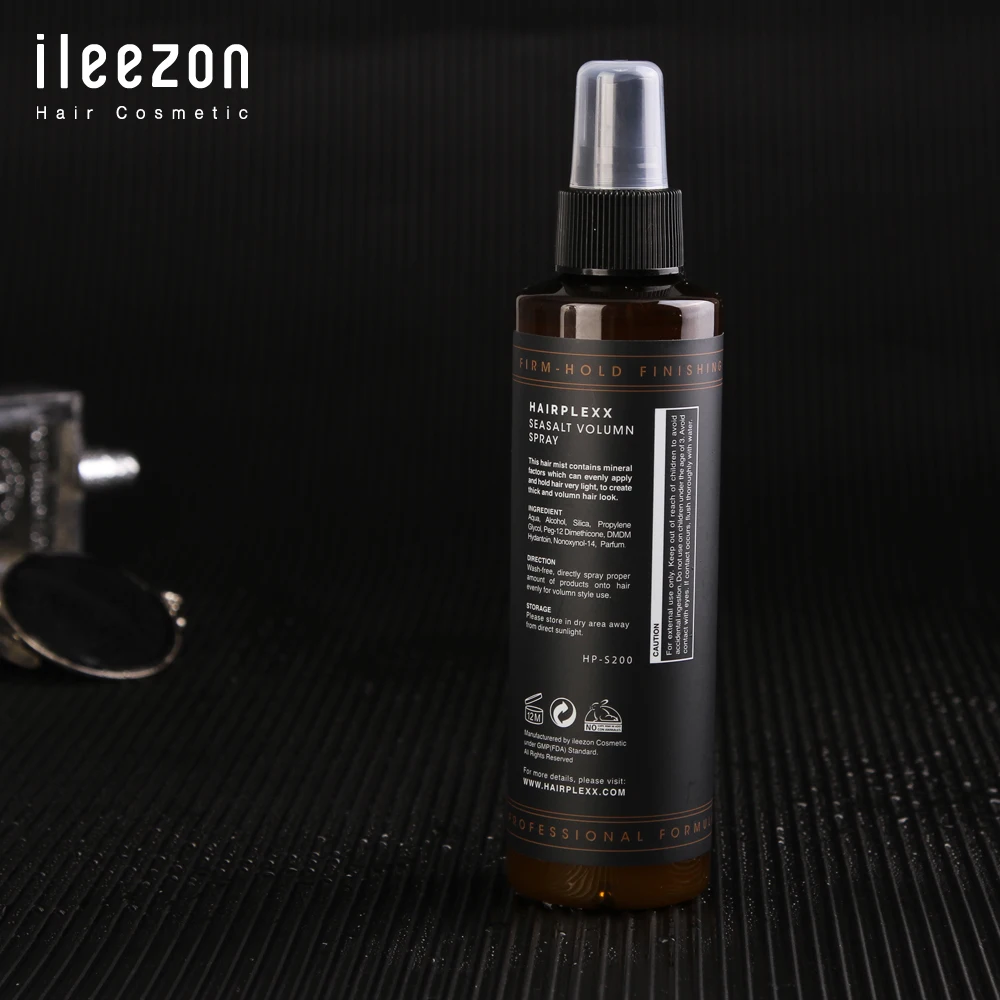 Уход частная марка утолщение волос морской солевой спрей получить более густые волосы за 60 секунд стилист рекомендуемые продукты для укладки