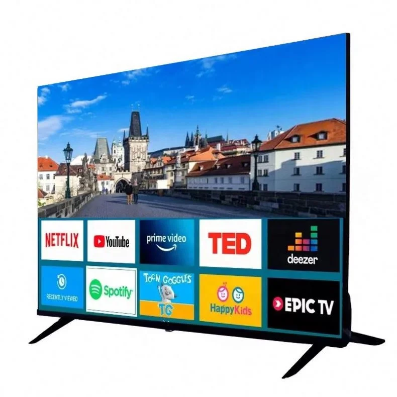 Smart tv 55-дюймовый телевизор 4k 32 40 43 50 65 дюймов светодиодный Телевизор с Android Wi-Fi 45 смарт-телевизор
