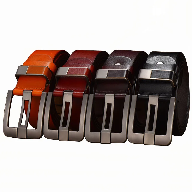 
Wholesale Fashion Waist Cow Hide Mens Genuine Leather Belts 